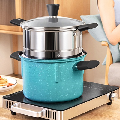 食品級ステンレスセラミック麦飯石の焦げ付き防止フライヤー