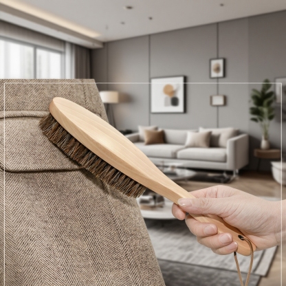 ウールコートケアブラシ 衣類ケアブラシ カシミア専用ブラシ ウールセーター用 ダスト除去ブラシ アーティファクト 柔らかい毛