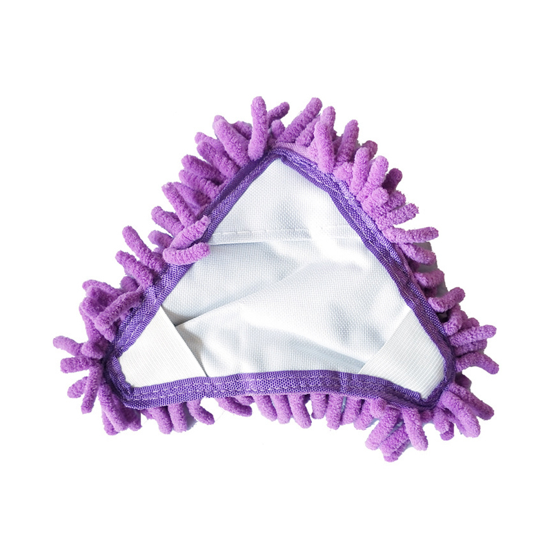 【三角モップ】便利、回転可能、長さ調節可能、吸水力抜群、高密度素材