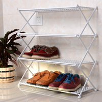 多機能多段式折り畳めるシューズラック