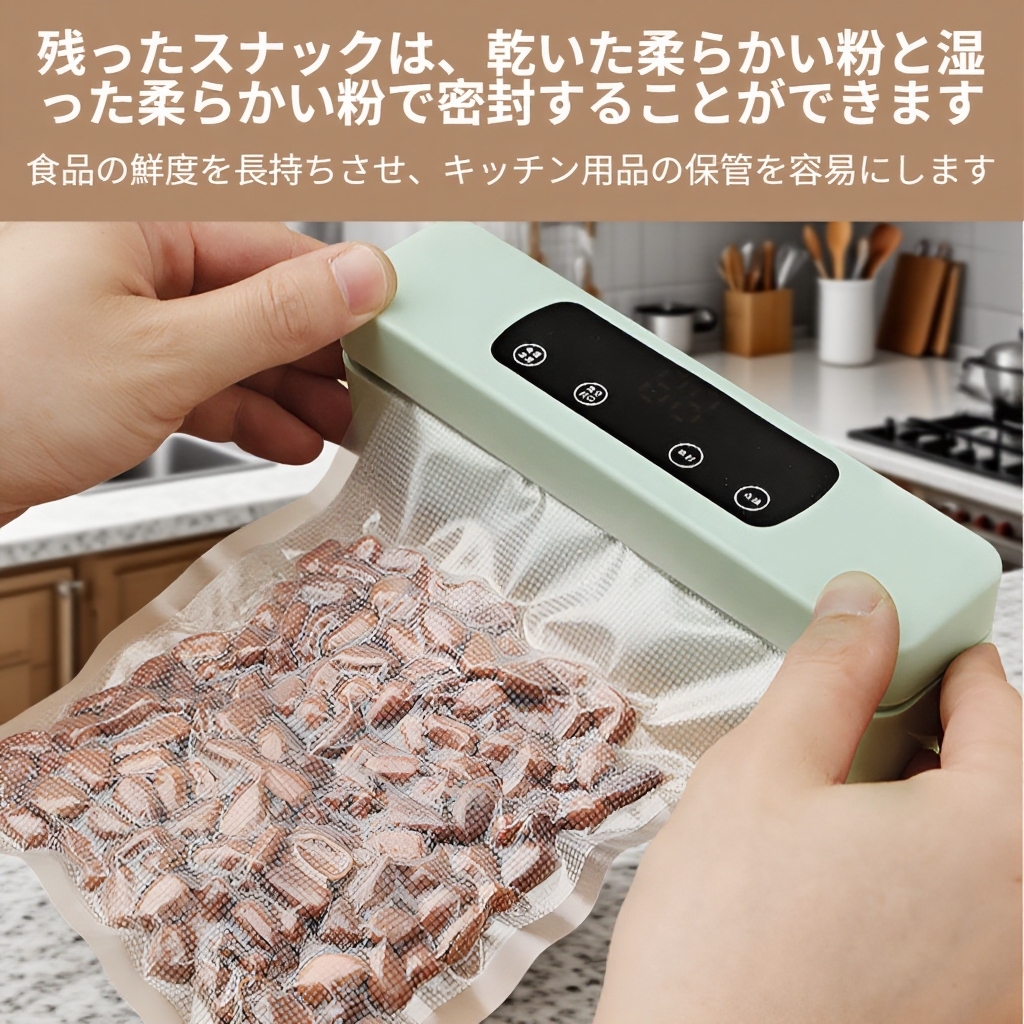 全自動シール家庭用真空シール機食品包装機鮮度保持シールラミネーターコンプレッサー