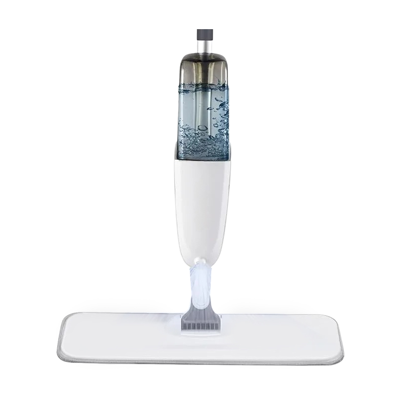 スプレーモップ 乾湿両用 吸水モップ 500ml 大容量 片手操作