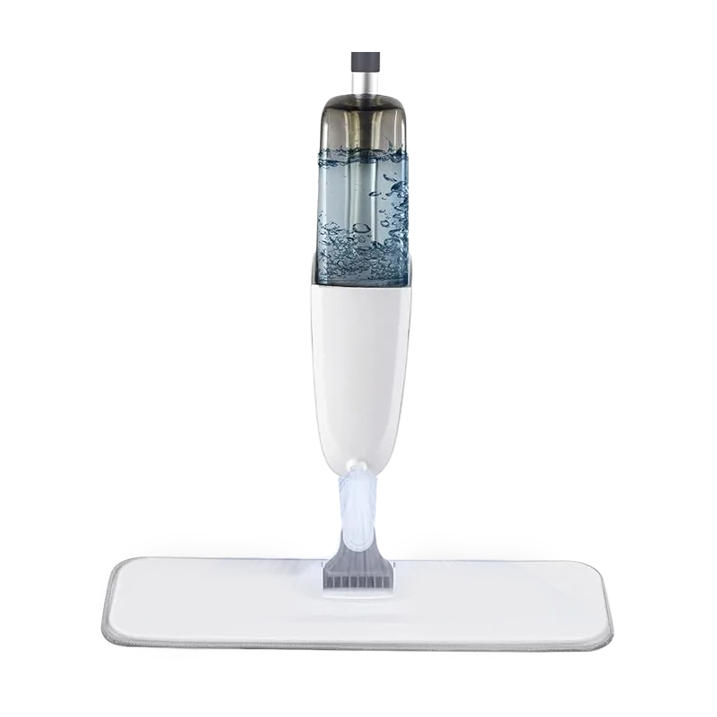 スプレーモップ 乾湿両用 吸水モップ 500ml 大容量 片手操作