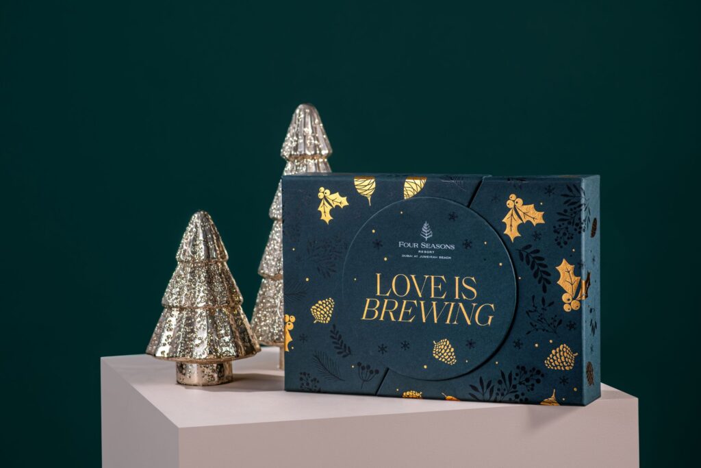 Corporate tea gifting on display