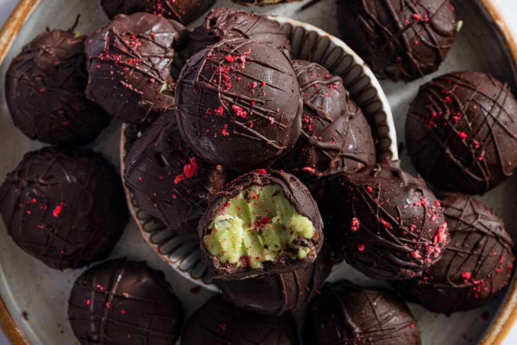 Matcha Truffles using AVANTCHA Matcha Cocktail Grade Kagoshima