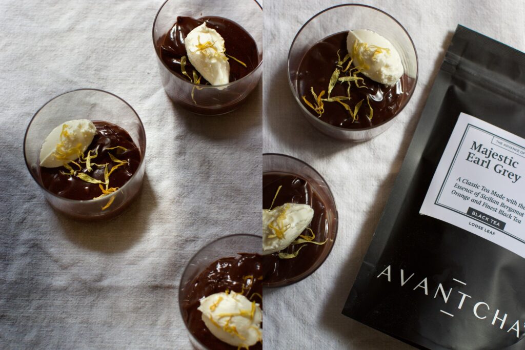 AVANTCHA Majestic Earl Grey Chocolate Budino