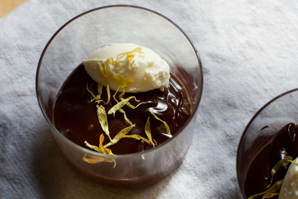 AVANTCHA Majestic Earl Grey Chocolate Budino
