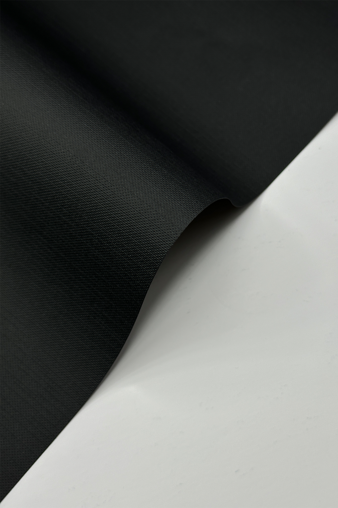 Black Cardboard Elegant Lotus Pattern