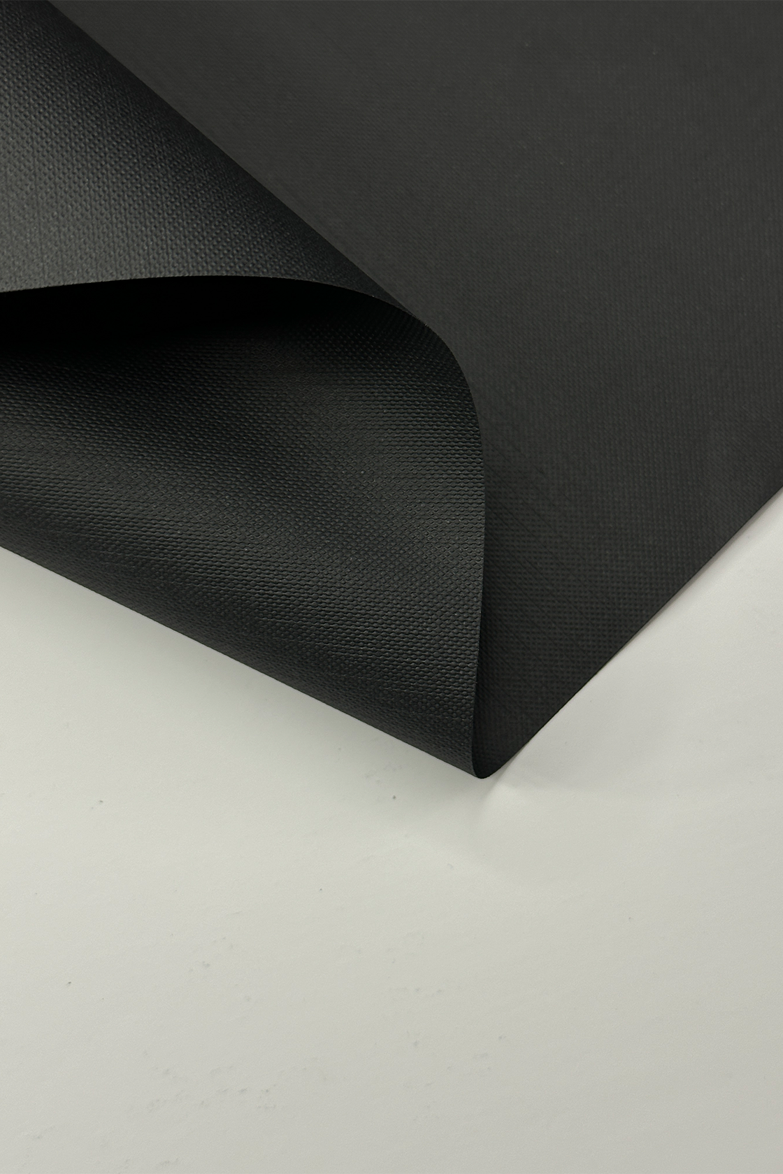 Black Cardboard Elegant Lotus Pattern