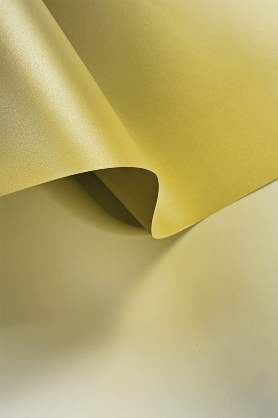Golden Yellow Pearl Paper