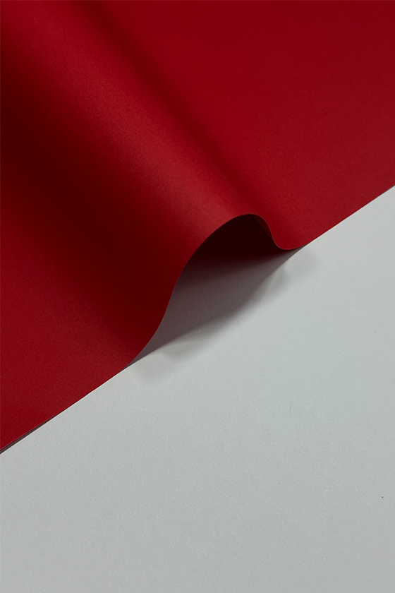 100% Virgin Wood Pulp Red Packing Paper Cardboard for Wrapping Box