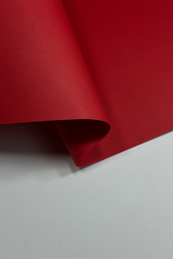 100% Virgin Wood Pulp Red Packing Paper Cardboard for Wrapping Box