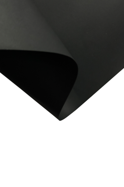 100% Virgin Wood Pulp Dark Jet Black High Stiffness Black Cardboard for Wrapping Box