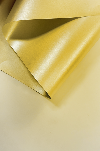 Golden Yellow Pearl Paper