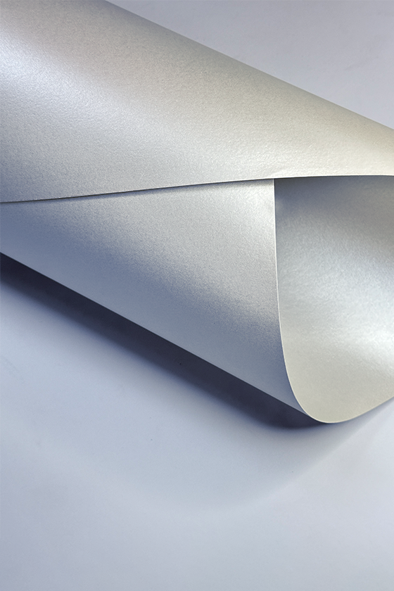 Carbon Silver Pearl Paper