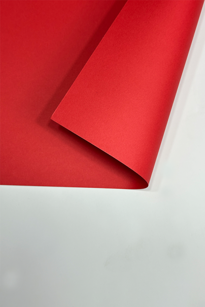 100% Virgin Wood Pulp Red Packing Paper Cardboard for Wrapping Box