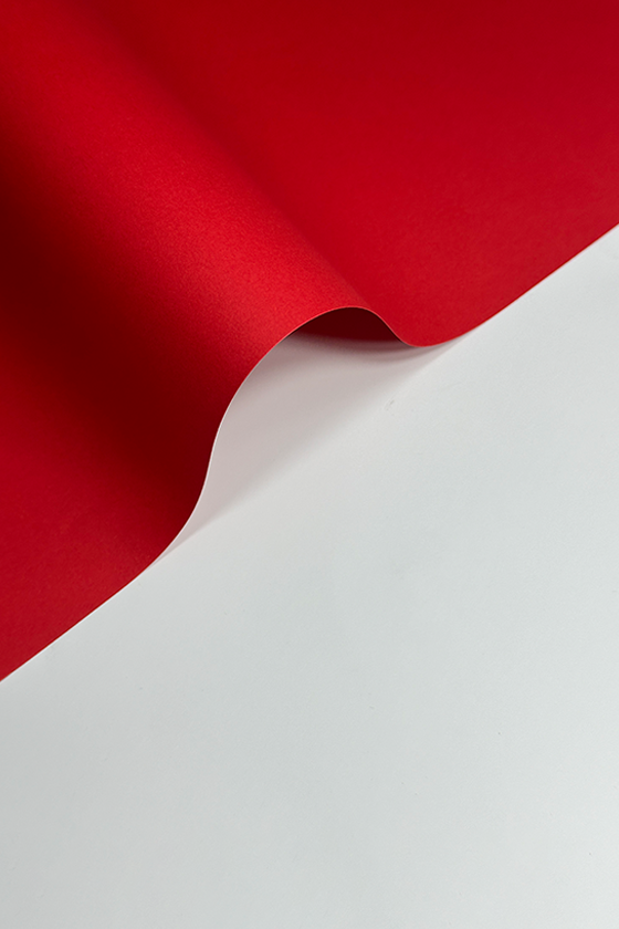 100% Virgin Wood Pulp Red Packing Paper Cardboard for Wrapping Box