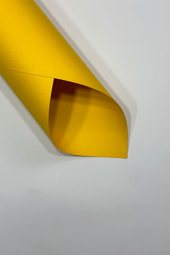 Yellow Paper Cardboard