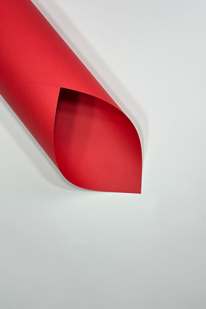 100% Virgin Wood Pulp Red Packing Paper Cardboard for Wrapping Box