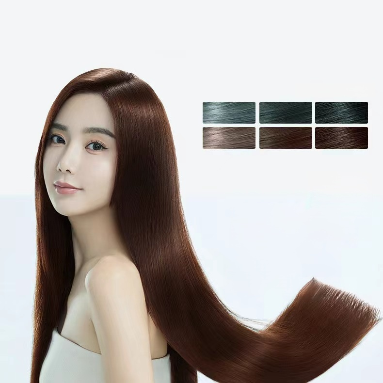 พืชบริสุทธิ์ฟองย้อมผม