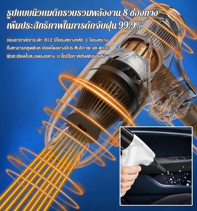 เครื่องดูดฝุ่นมัลติฟังก์ชั่นแบบมือถือที่มีประสิทธิภาพสูง