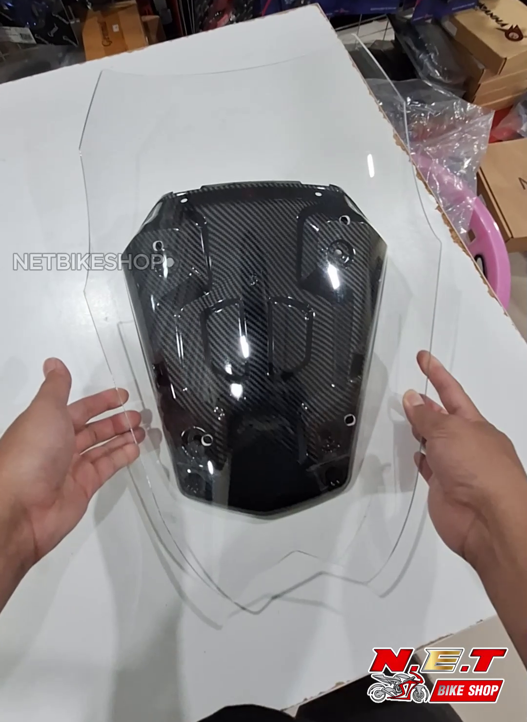 ชิวหน้า N-MAX ปี 2025 ชิวแต่ง NMAX NEW ปี 2025 สีใส สโมค