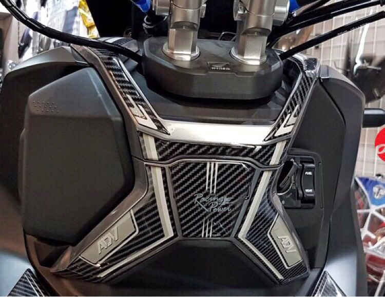 สติ๊กเกอร์กันลายคอนโซลตัวบน ADV150 ชุดใหญ่-NETBIKESHOP