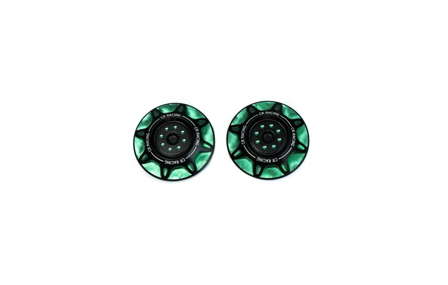 แผ่นปิดรูกระจก CNC Dual ANODIZED Honda Lead 125 4v CR RACING-NETBIKESHOP