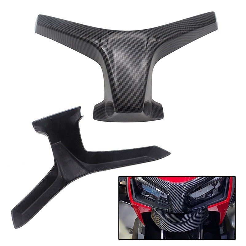 ครอบไฟหน้าจมูกนก HONDA ADV150 ลายเคฟล่า SEMSPEED-NETBIKESHOP