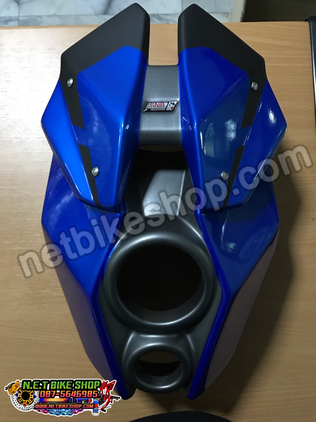 หน้ากากV.3 สำหรับ MSX 125SF สีน้ำเงิน-NETBIKESHOP