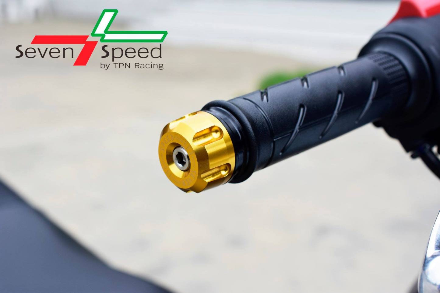 น็อตปลายแฮนด์ SEVENSPEED FORZA 350 NEW / FORZA300 NEW 2018 / ADV-150 ทูโทน