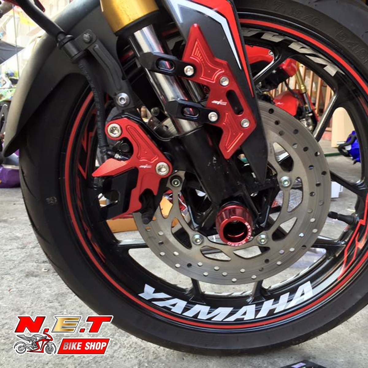 แผ่นบังโช้คหน้า SEVENSPEED  MSlaz  R15