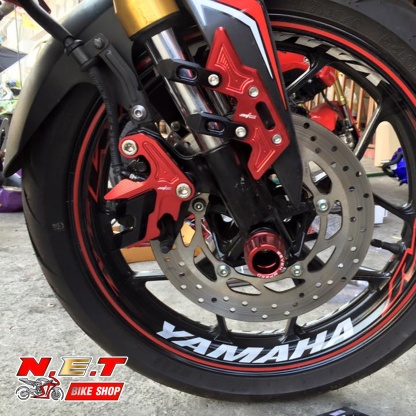 แผ่นบังโช้คหน้า SEVENSPEED  MSlaz  R15