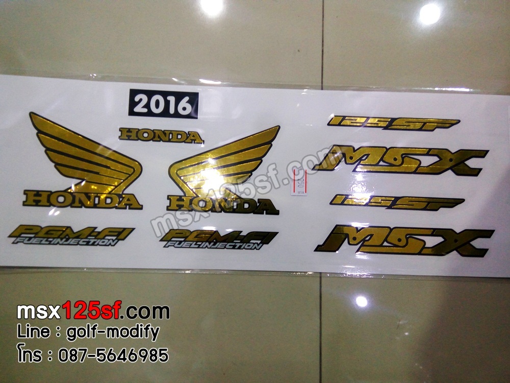 สติ๊กเกอร์แต่ง msx sf-NETBIKESHOP