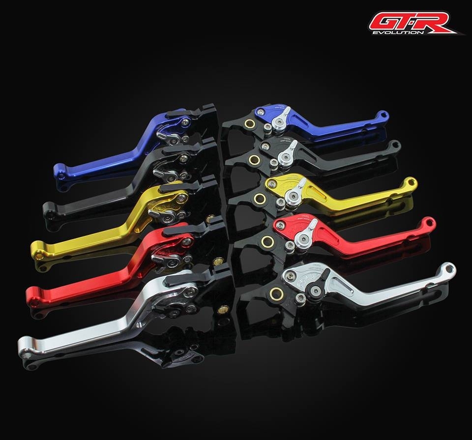 มือเบรค-ครัช(ปรับ6ระดับ) GTR PM N-MAX 2015-2020 (น็อตสแตนเลส)