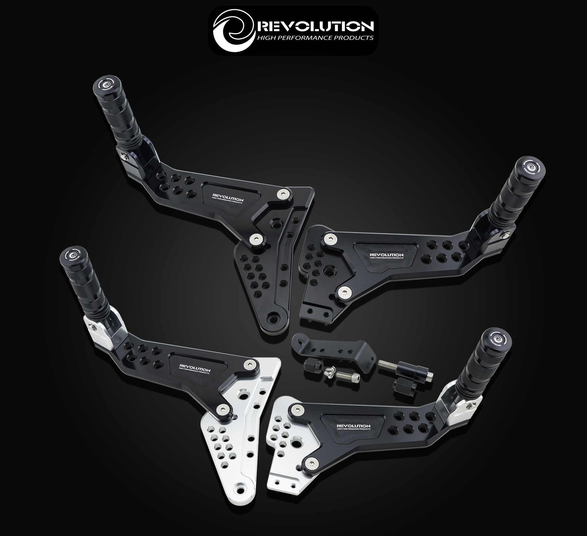 ชุดสเตร์พักเท้าหลัง REVOLUTION V2 CT-125-NETBIKESHOP