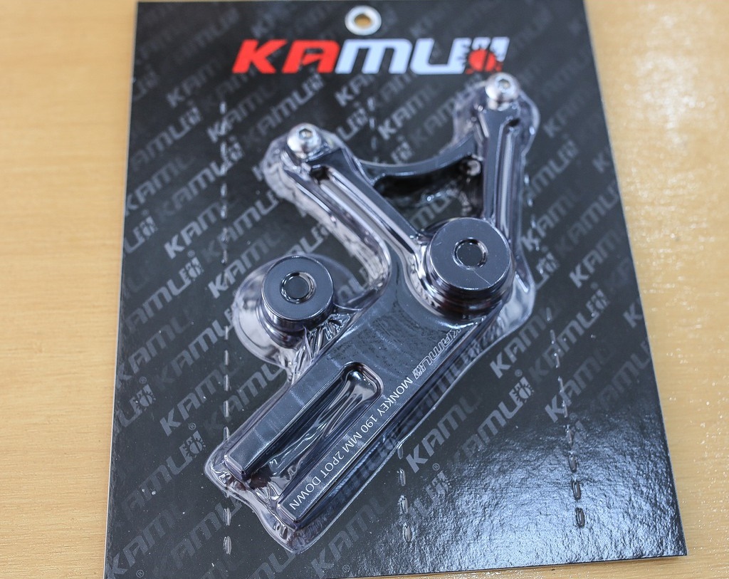 ขาจับปั้มหลังล่าง KAMUI MONKEY 125จาน190มิล ปั้ม Brembo2 pot-NETBIKESHOP