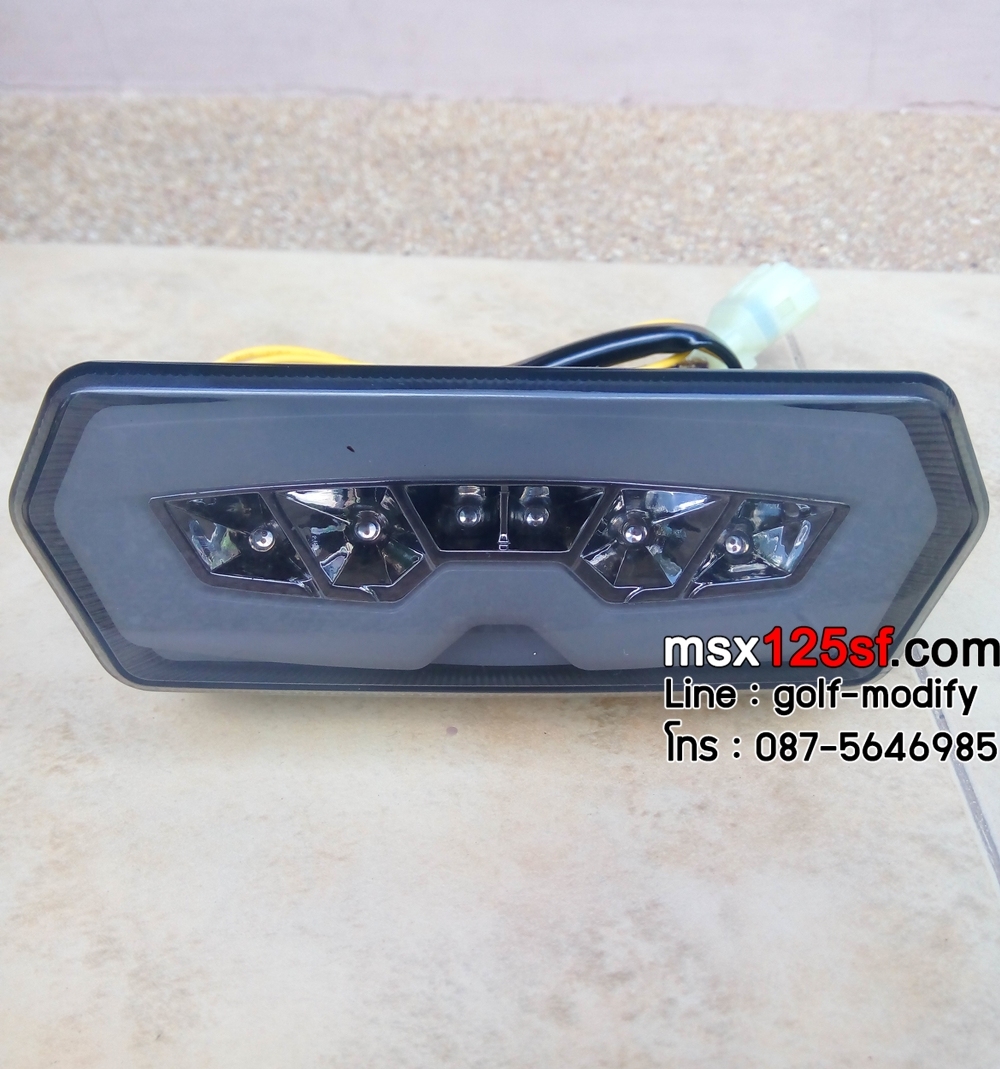 ไฟท้ายมีไฟเลี้ยวในตัว MSX 125 SF-NETBIKESHOP