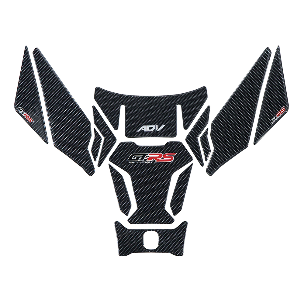 สติ๊กเกอร์กันรอยคอลโซลข้างถังน้ำมัน (ชุดใหญ่) GTRS ADV-160-NETBIKESHOP
