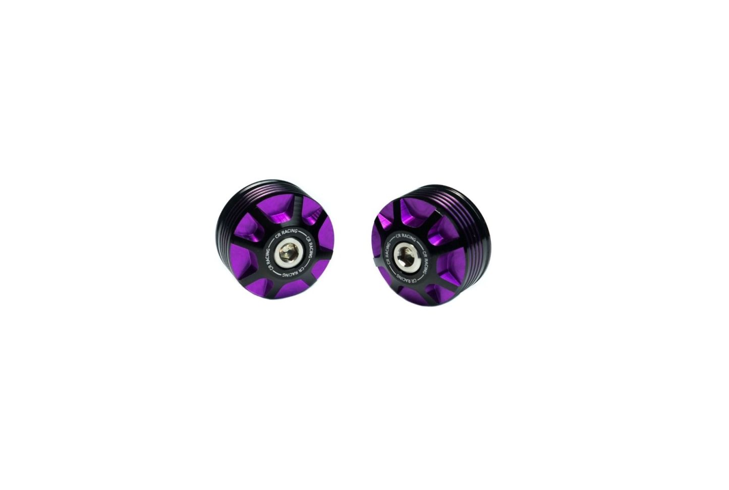 ปลายแฮนด์ CNC Dual ANODIZED HONDA Giorno+ / Click-160 CR RACING-NETBIKESHOP