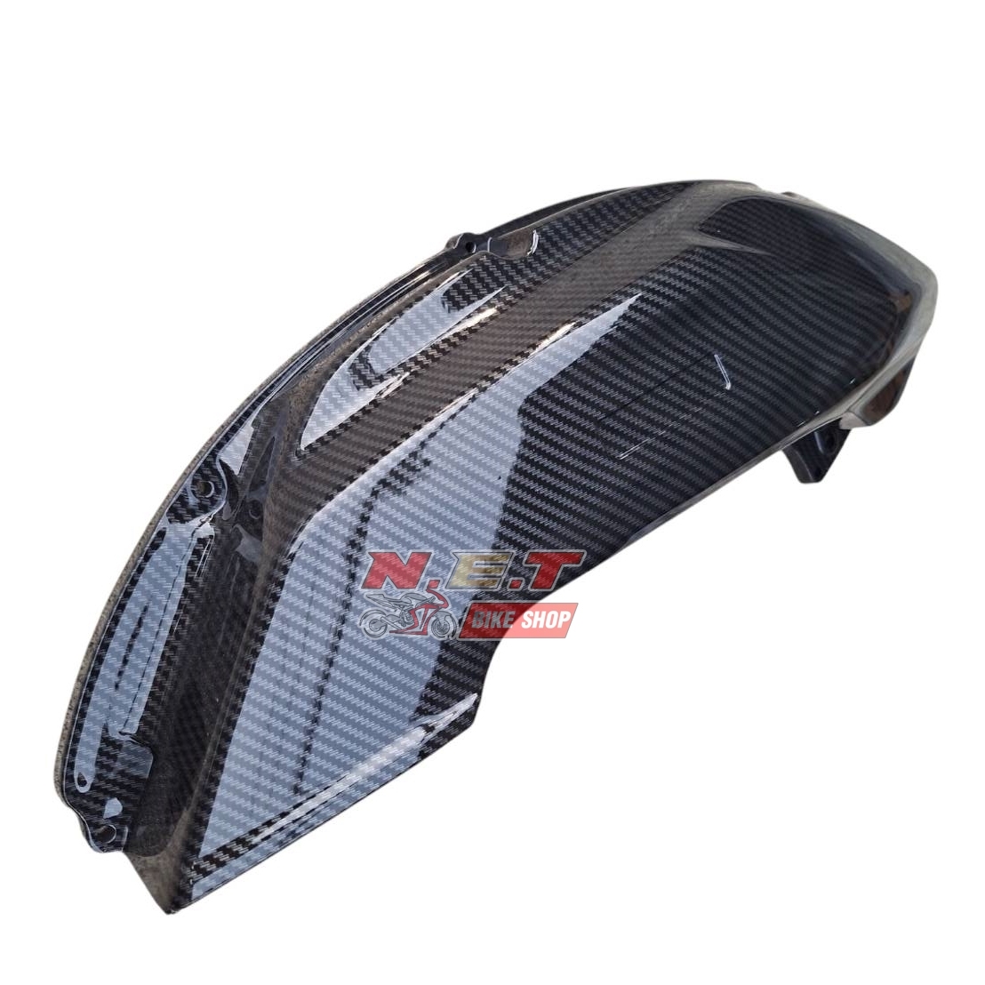 ครอบกรองอากาศ N-MAX 2025 สีใส และ ลายเคฟล่า
