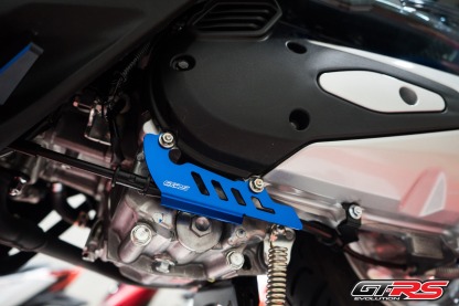 ตัวประคองสายเบรคหลัง (มีเนียม) 2D GTRS GIORNO+ / LEAD-125 / PCX-160 STD / CLICK-160