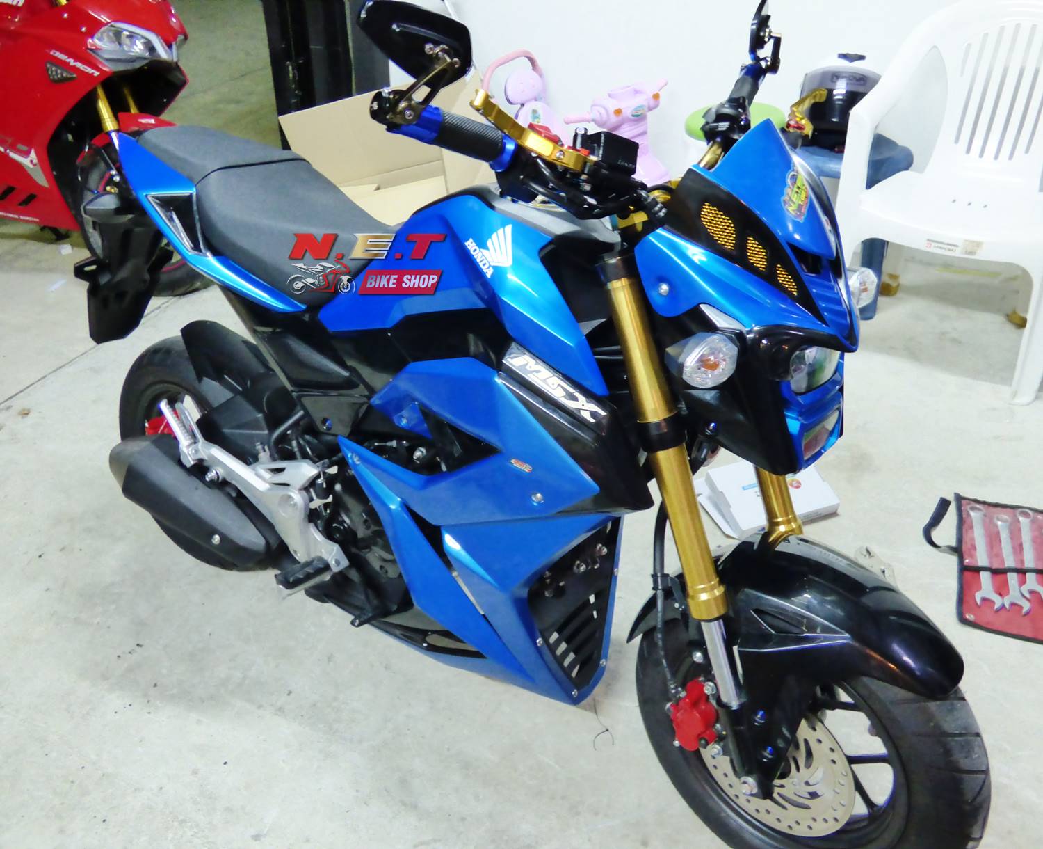 อกไก่+แฟริ่ง SNB V.1 สำหรับ MSX125SF