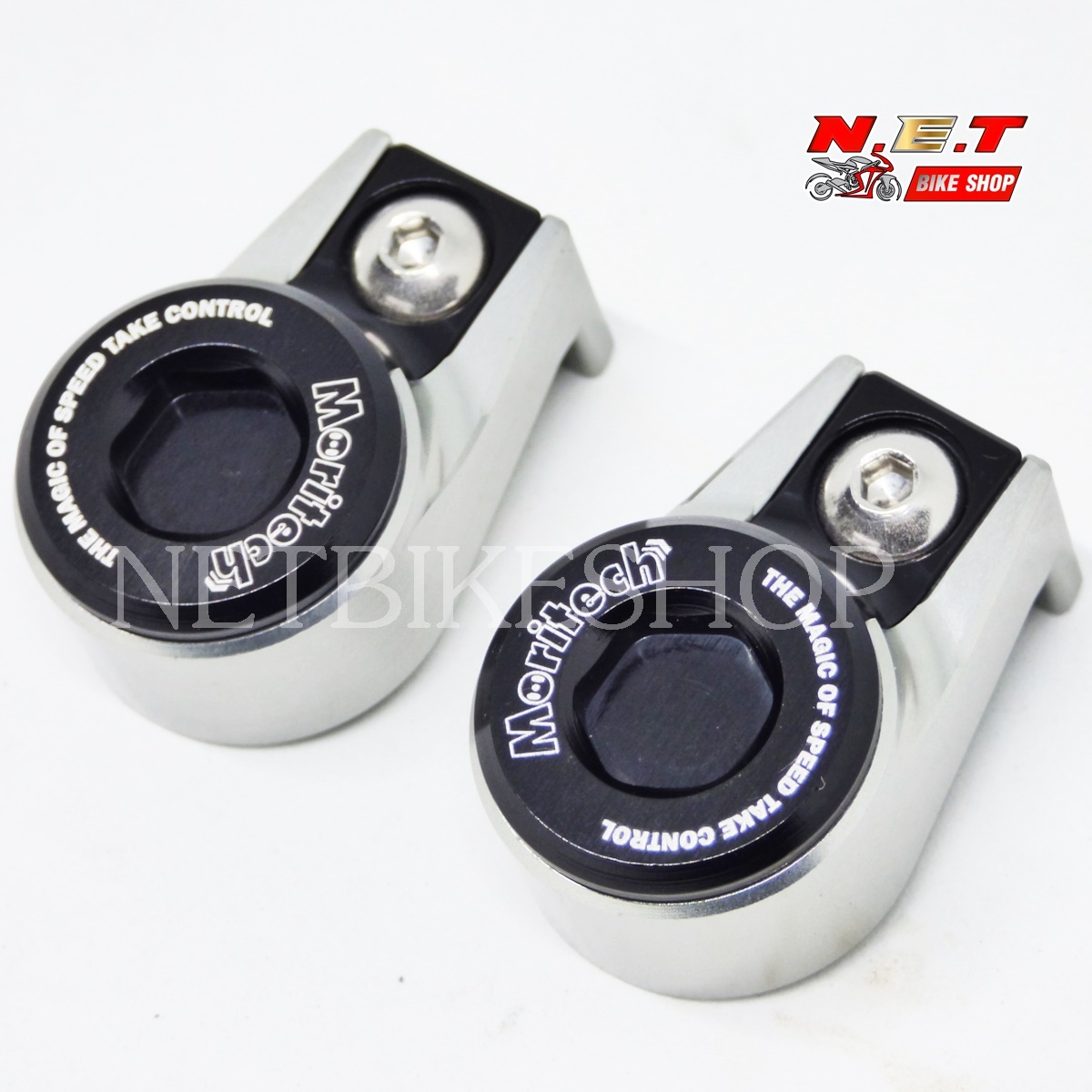 ฝาครอบน็อตโช้คหลัง CNC X-MAX300 AEROX MORITECH
