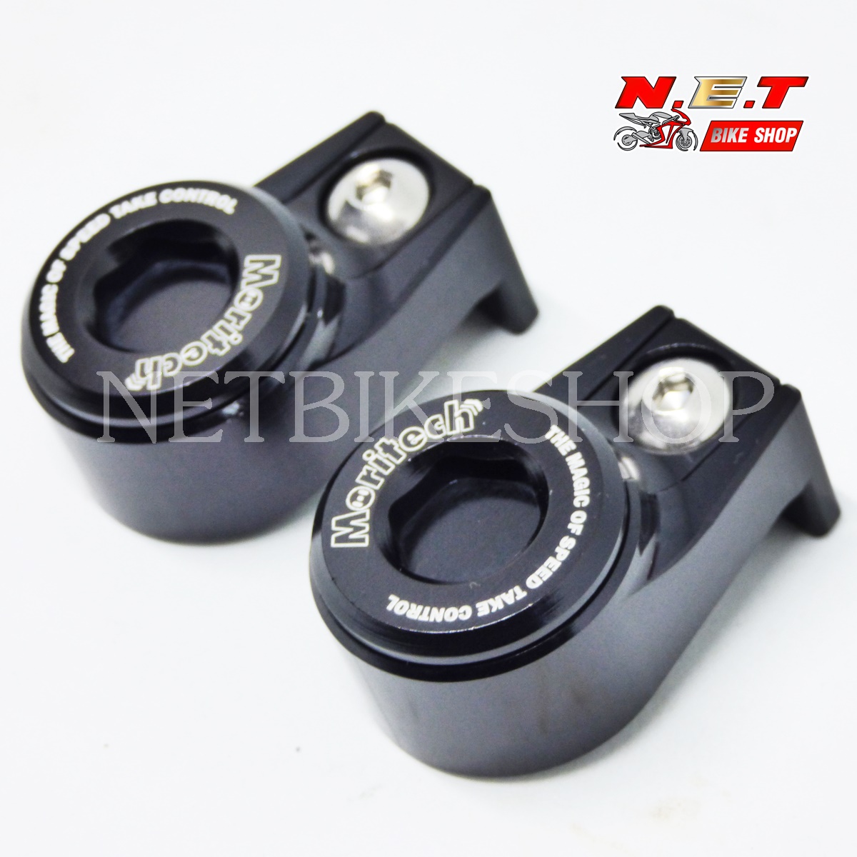 ฝาครอบน็อตโช้คหลัง CNC X-MAX300 AEROX MORITECH