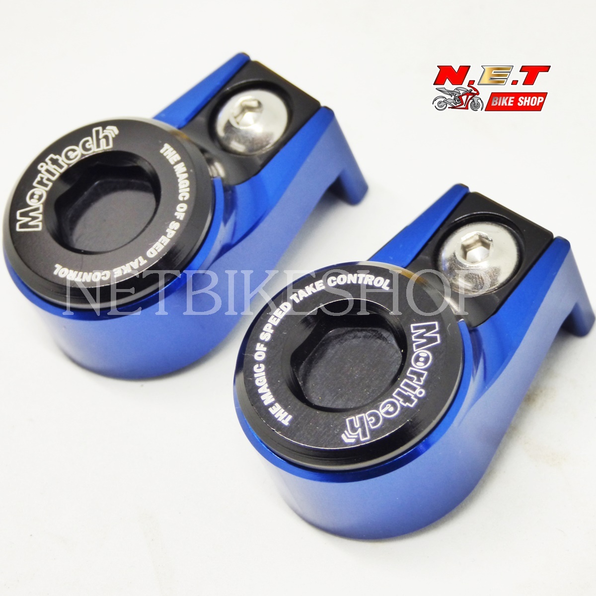 ฝาครอบน็อตโช้คหลัง CNC X-MAX300 AEROX MORITECH