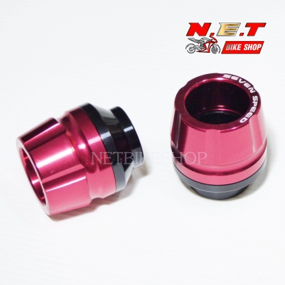 ถ้วยรองแกนล้อ SEVENSPEED 2 ชิ้น 6 ร่อง ADV150 CLICK 150i/125i PCX AEROX KSR