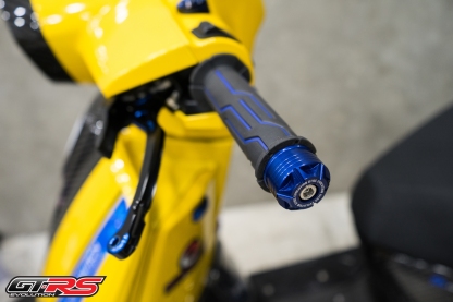 น็อตปลายแฮนด์ CNC GTRS GIORNO+ CLICK-160 (31x22mm)