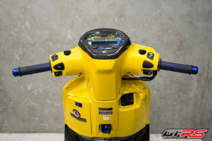 น็อตปลายแฮนด์ CNC GTRS GIORNO+ CLICK-160 (31x22mm)