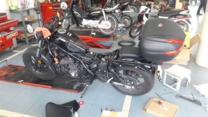 แร็คท้าย ตะแกรงท้าย HONDA REBEL 300 500